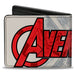 AVENGERS - BEYOND EARTH'S MIGHTIEST 

Bi-Fold Wallet - AVENGERS Superhero Text Logo Grays/Reds Bi-Fold Wallets Marvel Comics   