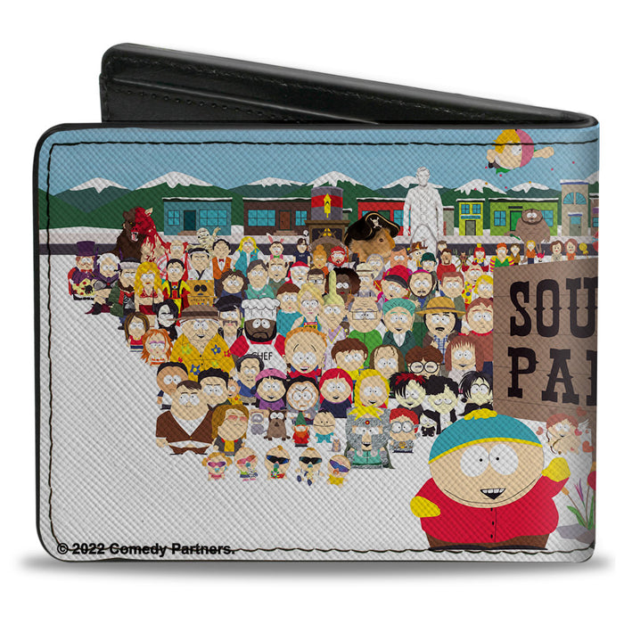 Bi-Fold Wallet - SOUTH PARK Title Characters Group Pose Bi-Fold Wallets Comedy Central   