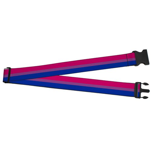 Luggage Strap - 2.0" - Flag Bisexual Pink Purple Blue Luggage Straps Buckle-Down   