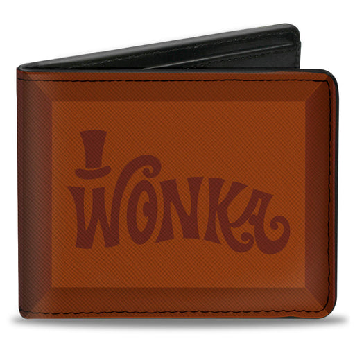 Bi-Fold Wallet - Willy Wonka and the Chocolate Factory WONKA Chocolate Bar Browns Bi-Fold Wallets Warner Bros. Movies   