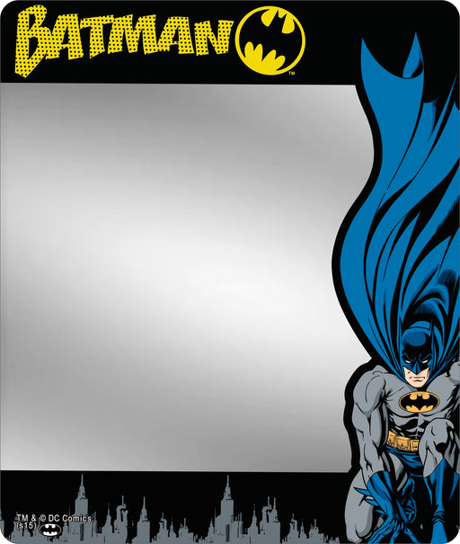 Locker Mirror - BATMAN Crouching Pose Skyline Locker Mirrors DC Comics   
