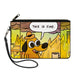 Canvas Zipper Wallet - LARGE - THIS IS FINE Question Hound Cafe Fire Comic Strip Canvas Zipper Wallets KC Green