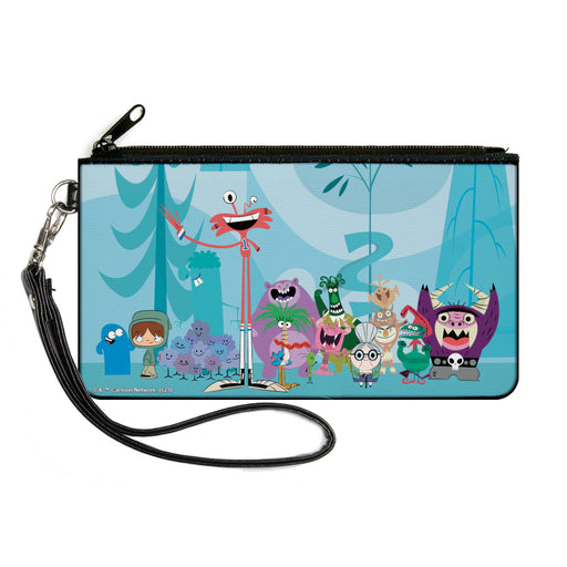 Canvas Zipper Wallet - LARGE - Foster's Home for Imaginary Friends Group Pose Blues Canvas Zipper Wallets Warner Bros. Animation   