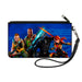 Canvas Zipper Wallet - SMALL - GI Joe Unit Agents Group Pose and Logo Blues Canvas Zipper Wallets Hasbro