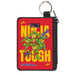 Canvas Zipper Wallet - MINI X-SMALL - Teenage Mutant Ninja Turtles NINJA TOUGH Group Pose Red/Yellow Canvas Zipper Wallets Nickelodeon   