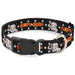 Plastic Clip Collar - BETTY BOOP Salute Pose and Text Stars Black/White/Yellow/Red Plastic Clip Collars Fleischer Studios, Inc.   
