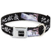 Hell's Paradise Kanji Title Logo Full Color Black/White Seatbelt Buckle Collar - Hell's Paradise Gabimaru and Sagiri Eyes and Title Logo Black/White Seatbelt Buckle Collars Crunchyroll