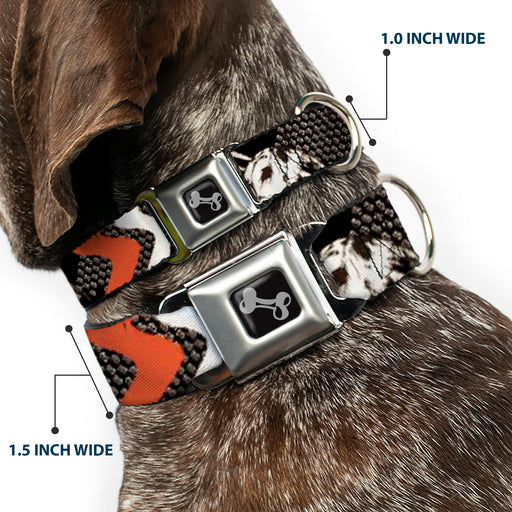 Dog Bone Seatbelt Buckle Collar - BD Die Hard Skull 02 Seatbelt Buckle Collars Buckle-Down