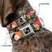 Dog Bone Seatbelt Buckle Collar - Sushi Vivid Seatbelt Buckle Collars Buckle-Down