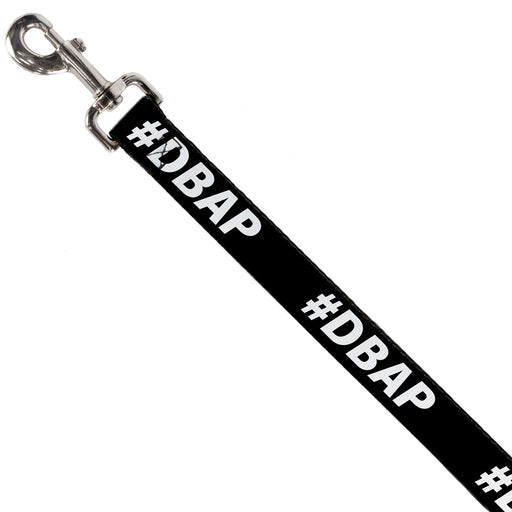 Dog Leash - #DBAP Hash Tag Text Black/White Dog Leashes Buckle-Down   