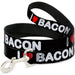 Dog Leash - I HEART BACON Text Dog Leashes Buckle-Down   