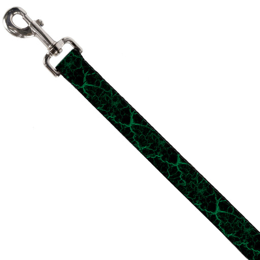 Dog Leash - Marble Black/Green Dog Leashes Buckle-Down   