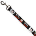 Dog Leash - BETTY BOOP Angel and Devil Poses with Text Black/White/Red Dog Leashes Fleischer Studios, Inc.   