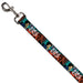 Dog Leash - COWBOY BEBOP Spike and Faye Brick Pose and Title Logo Blues/Reds Dog Leashes Crunchyroll   