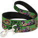 Dog Leash - COWBOY BEBOP Crew Group Pose and Title Logo Green/Black Dog Leashes Crunchyroll   