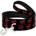 Dog Leash - Deadpool Logo2 Black/Red/White Dog Leashes Marvel Comics   