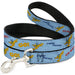 Dog Leash - Disney Pluto Poses and Quotes Blues/Red/Yellow Dog Leashes Disney   