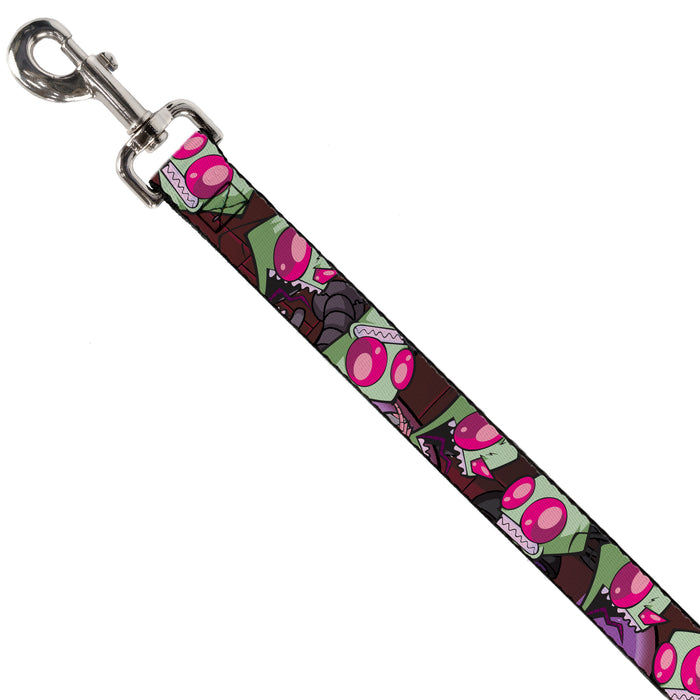 Dog Leash - Invader Zim Close-Up Poses Reds Dog Leashes Nickelodeon   
