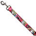 Dog Leash - Harley Quinn Puddin Poses Anime Graphics Pink/Red Dog Leashes DC Comics   