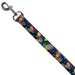 Dog Leash - Rocket Power 4-Character Action Poses/Shapes Cool Gray/Multi Color Dog Leashes Nickelodeon   