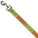 Dog Leash - Star Wars JABBA THE HUTT Text and Characters Green/Orange Dog Leashes Star Wars   