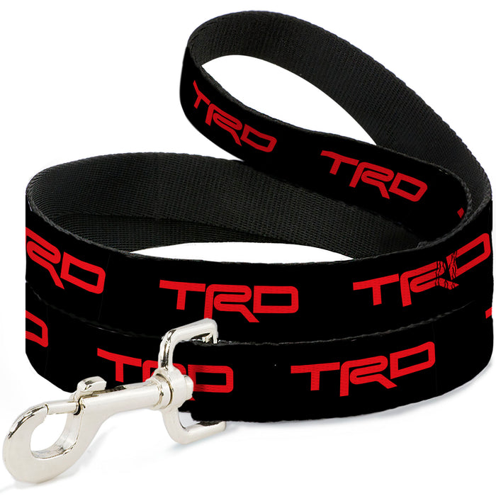 Dog Leash - Toyota Racing Development TRD Logo Black/Red Dog Leashes Toyota