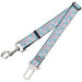 Dog Safety Seatbelt for Cars - Easter Bunnies Smiling Sky Blue Dog Safety Seatbelts for Cars Buckle-Down   