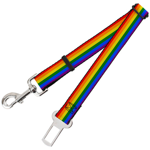 Dog Safety Seatbelt for Cars - Flag Pride Rainbow Dog Safety Seatbelts for Cars Buckle-Down   