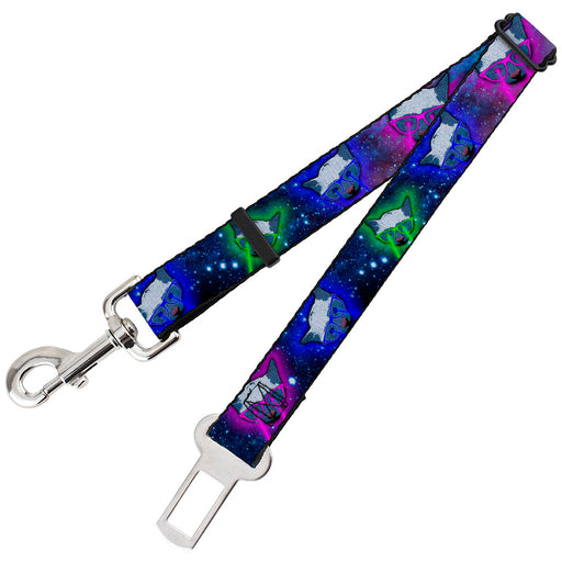 Dog Safety Seatbelt for Cars - Laser Eye Cats in Space Dog Safety Seatbelts for Cars Buckle-Down   