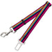 Dog Safety Seatbelt for Cars - Racing Stripes Pink/Yellow/Blue/Black Dog Safety Seatbelts for Cars Buckle-Down   