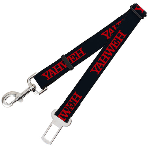 Dog Safety Seatbelt for Cars - YAHWEH Text Navy Blue/Red Dog Safety Seatbelts for Cars Buckle-Down   