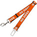 Dog Safety Seatbelt for Cars - Pet Quote NO DOGS Orange/White Dog Safety Seatbelts for Cars Buckle-Down   