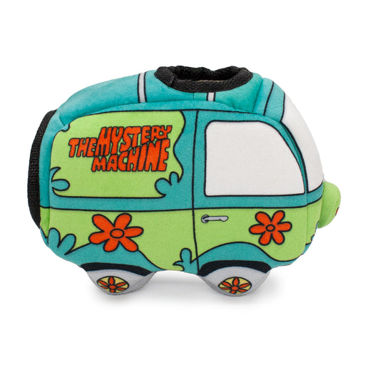 Dog Toy Hide and Seek Toy - Scooby-Doo The Mystery Machine Van with Scooby-Doo, Thelma and Shaggy Standing Plush Dog Toy Hide and Seek Scooby Doo   