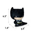 Dog Toy Plush - Chibi Batman Standing Pose Dog Toy Squeaky Plush DC Comics   