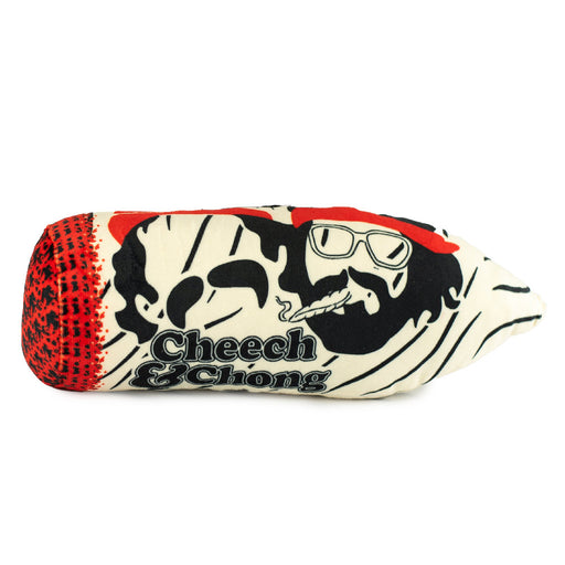 Dog Toy Squeaker Plush - CHEECH & CHONG Faces Joint Dog Toy Squeaky Plush Cheech & Chong   
