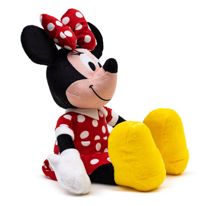Dog Toy Squeaker Plush - Disney Minnie Mouse Smiling Sitting Pose Dog Toy Squeaky Plush Disney   