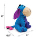 Dog Toy Ballistic Squeaker - Winnie the Pooh Eeyore Sitting Pose Blue Dog Toy Squeaky Plush Disney   