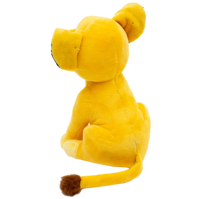 Dog Toy Squeaker Plush - Disney The Lion King Young Simba Full Body Pose Dog Toy Squeaky Plush Disney