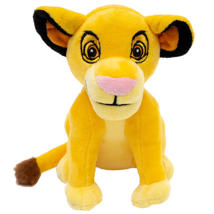 Dog Toy Squeaker Plush - Disney The Lion King Young Simba Full Body Pose Dog Toy Squeaky Plush Disney