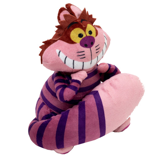 Dog Toy Squeaker Plush - Alice in Wonderland Cheshire Cat Sitting Full Body Pose Dog Toy Squeaky Plush Disney