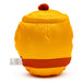 Dog Toy Ballistic Squeaker - Winnie the Pooh Hunny Pot Yellow Dog Toy Squeaky Plush Disney   