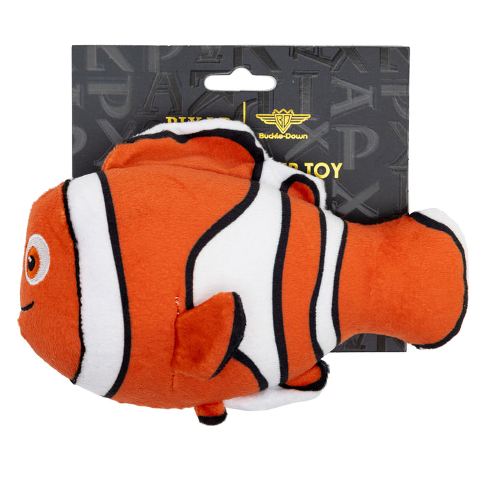 Dog Toy Squeaker Plush - Pixar Finding Nemo Nemo Clown Fish Full Body Pose Dog Toy Squeaky Plush Disney