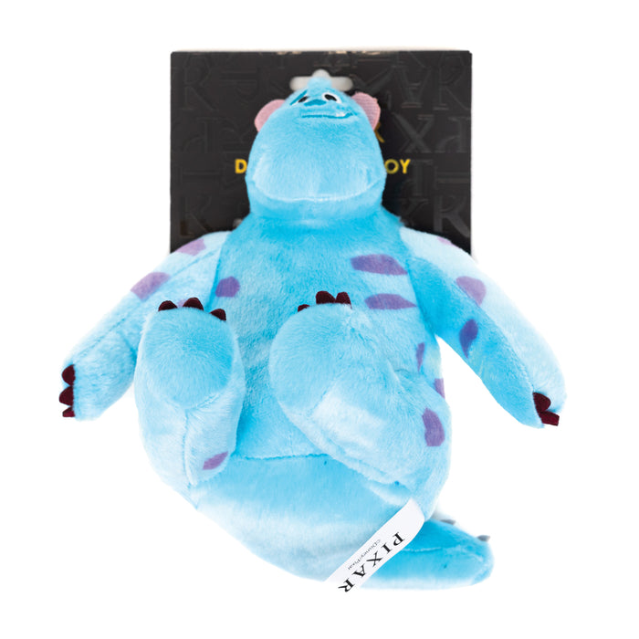 Dog Toy Squeaker Plush - Monsters, Inc. Furry Sulley Full Body Sitting Pose Dog Toy Squeaky Plush Disney   