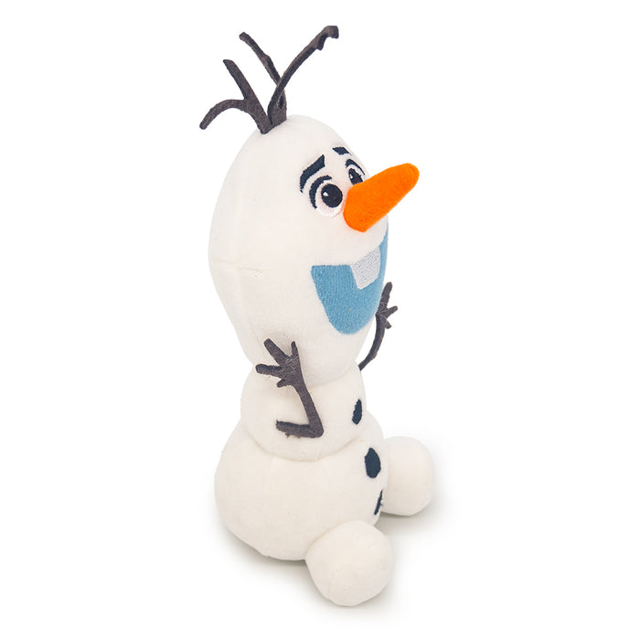 Dog Toy Squeaker Plush - Frozen Olaf Surprised Sitting Pose Dog Toy Squeaky Plush Disney   