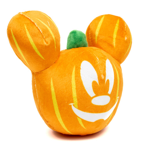 Dog Toy Squeaker Plush - Disney Halloween Mickey Mouse Pumpkin Face Dog Toy Squeaky Plush Disney   