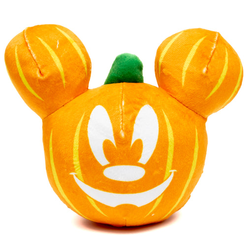 Dog Toy Squeaker Plush - Disney Halloween Mickey Mouse Pumpkin Face Dog Toy Squeaky Plush Disney   