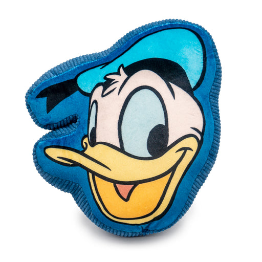 Dog Toy Squeaker Plush - Disney Donald Duck Smiling Face Blue Dog Toy Squeaky Plush Disney   