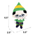 Dog Toy Squeaker Plush - Elf Chibi Papa Elf Full Body Pose Dog Toy Squeaky Plush Warner Bros. Holiday Movies   