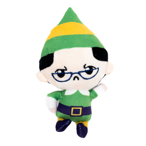 Dog Toy Squeaker Plush - Elf Chibi Papa Elf Full Body Pose Dog Toy Squeaky Plush Warner Bros. Holiday Movies   