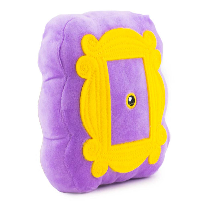 Dog Toy Squeaker Plush - Friends Monica's Peephole Frame Purple Yellows Dog Toy Squeaky Plush Friends   